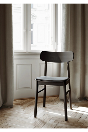 Leather Seat Dining Chair | WOUD Soma  | OROA.com
