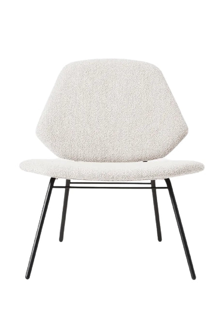 Minimalist Upholstered Lounge Chair | WOUD Lean | OROA.com