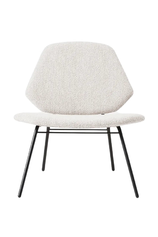 Minimalist Upholstered Lounge Chair | WOUD Lean | OROA.com