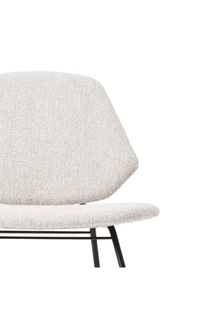 Minimalist Upholstered Lounge Chair | WOUD Lean | OROA.com