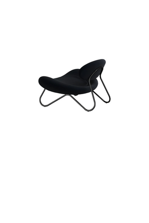 Black Contemporary Lounge Chair | WOUD Meadow | OROA.com