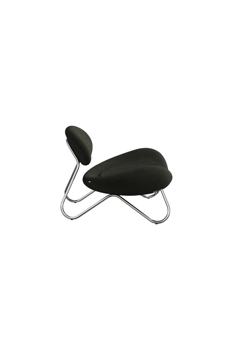 Dark Brown Modern Lounge Chair | WOUD Meadow | OROA.com