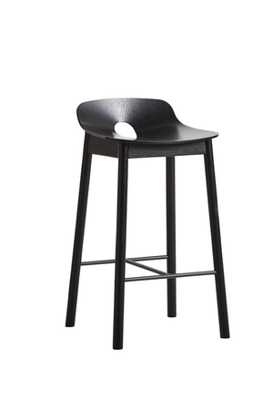 Classic Black Counter Stool | WOUD Mono | OROA.com