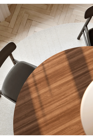 Round Pedestal Dining Table | WOUD Ludo | OROA.com