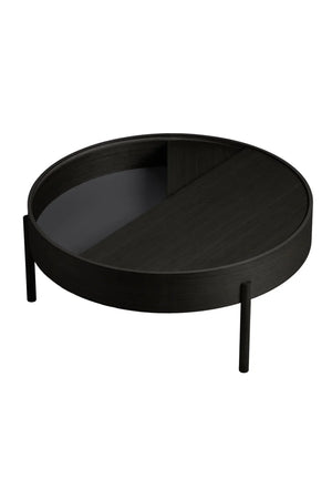 Contemporary Round Coffee Table L | WOUD Arc | OROA.com
