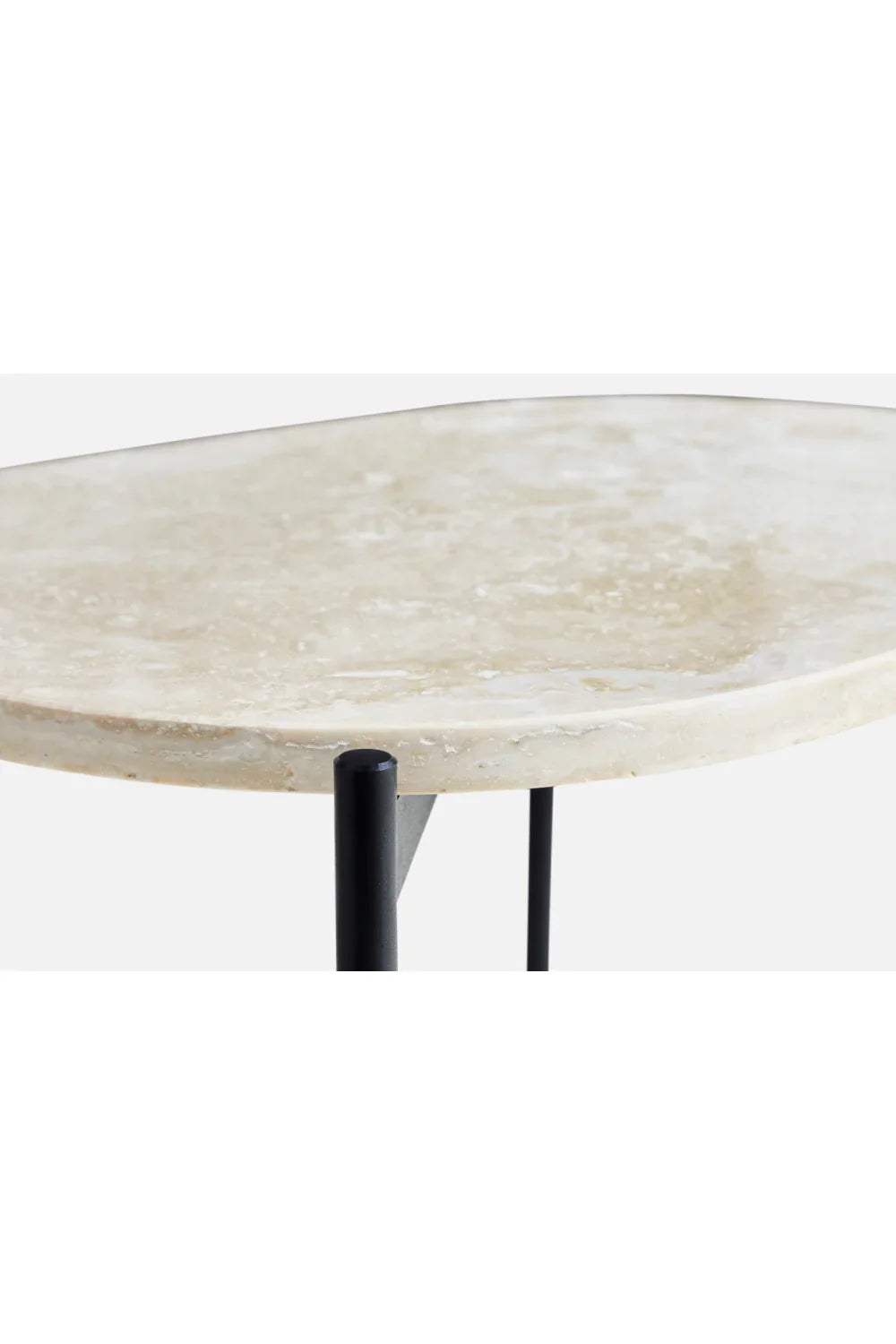 Travertine Organic Occasional Table S | WOUD La Terra | OROA.com