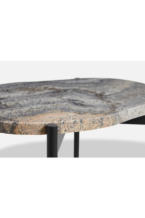 Travertine Organic Occasional Table S | WOUD La Terra | OROA.com