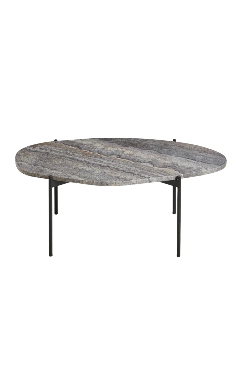 Travertine Organic Occasional Table L | WOUD La Terra | OROA.com