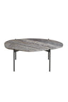 Travertine Organic Occasional Table L | WOUD La Terra | OROA.com