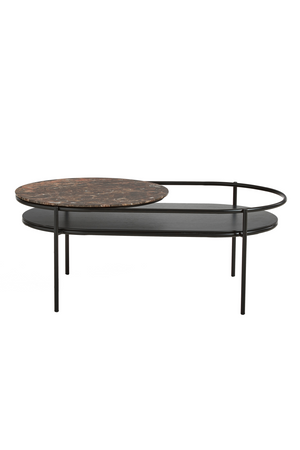 Contemporary Marble Coffee Table | WOUD Verde | OROA.com