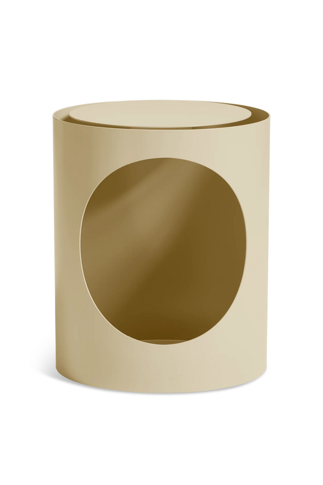 Cylindrical Metal Side Table | WOUD Tabl | OROA.com