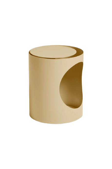 Cylindrical Metal Side Table | WOUD Tabl | OROA.com