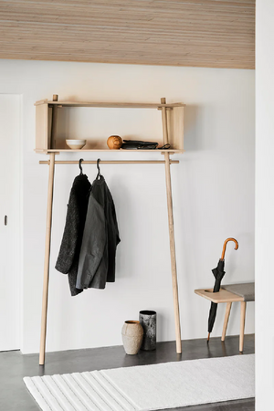 Oak Minimalist Wardrobe L | WOUD Töjbox | OROA.com
