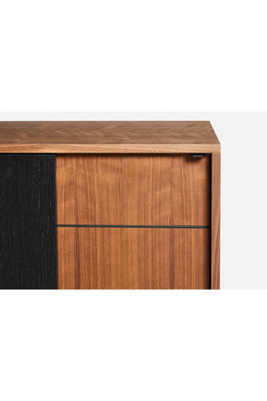 Contemporary Sliding Door Sideboard | WOUD Virka | OROA.com