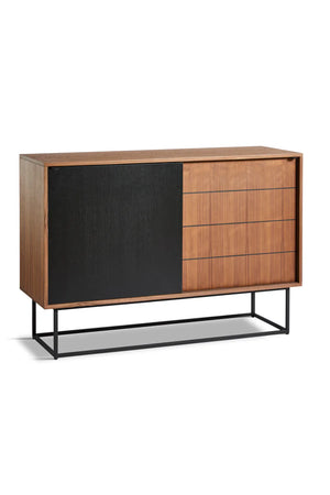 Contemporary Sliding Door Sideboard | WOUD Virka | OROA.com