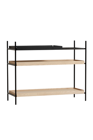 Customizable Painted Oak Shelf | WOUD Tray Shelf | OROA.com