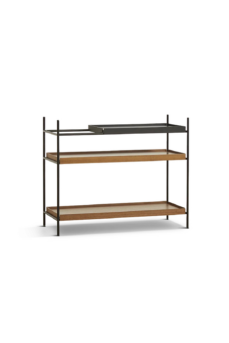 Walnut Tray Shelving System | WOUD | OROA.com