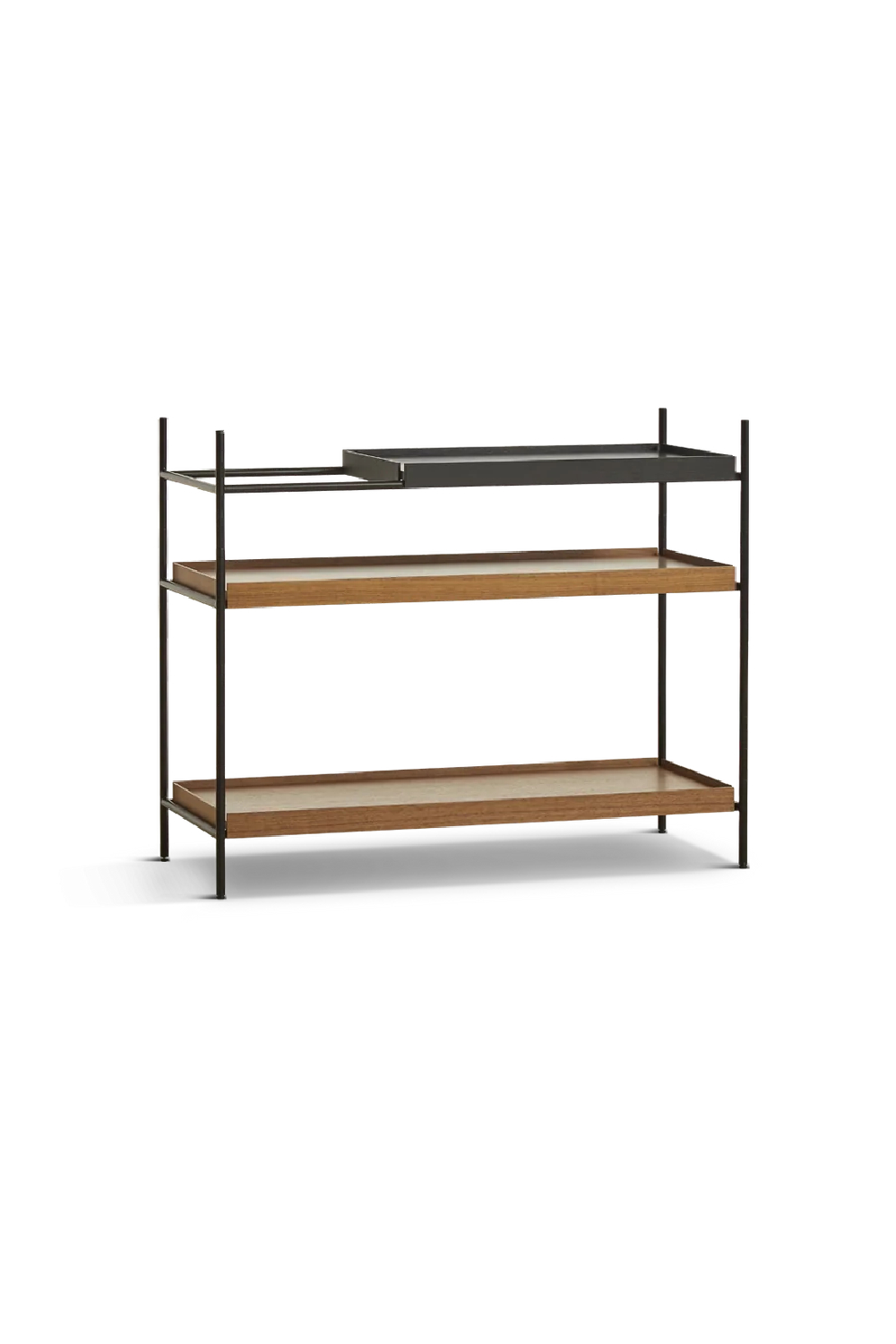 Walnut Tray Shelving System | WOUD | OROA.com