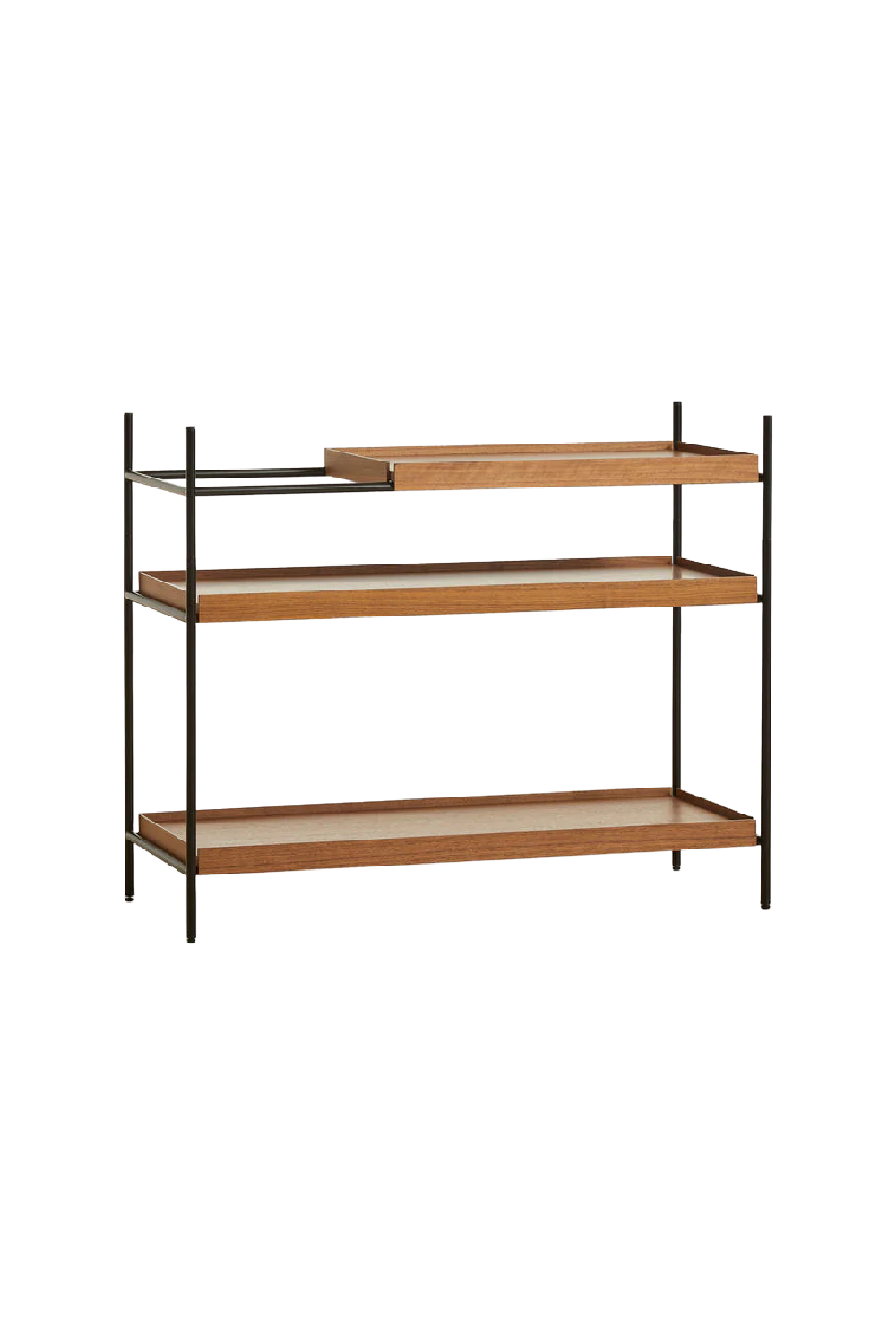Walnut Tray Shelving System | WOUD | OROA.com