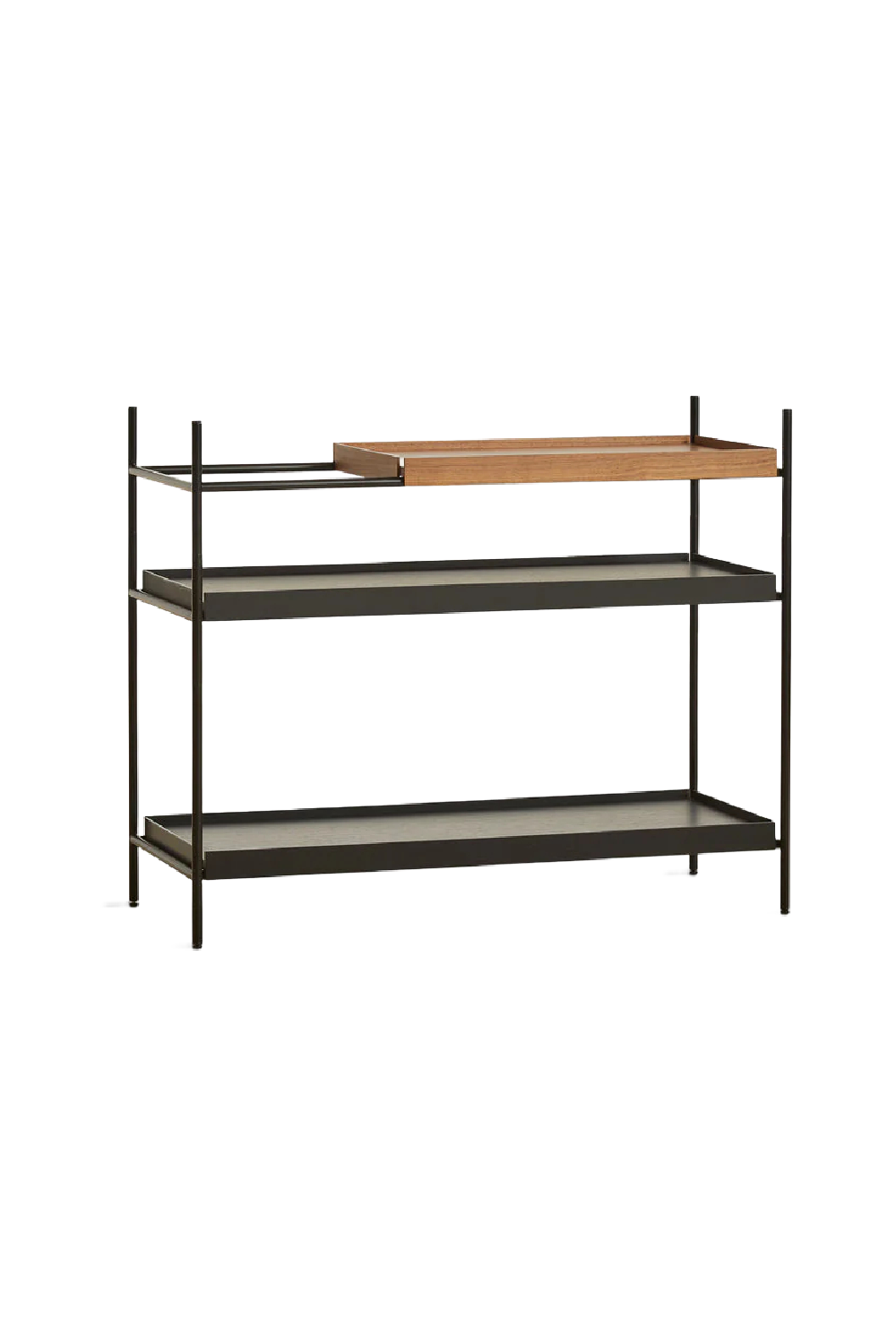 Walnut Tray Shelving System | WOUD | OROA.com