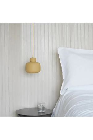 Modern Minimalist Pendant Lamp S | WOUD Stone | OROA.com