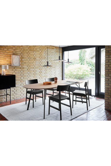 Taupe Modern Pendant Lamp S | WOUD LU | OROA.com