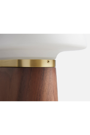 Glass Shade Table Lamp | WOUD Nova | OROA.com