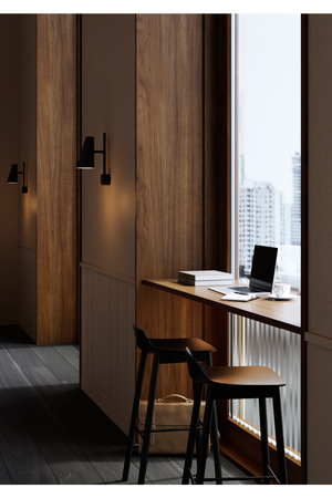 Conical Plated Wall Lamp | WOUD Cono | OROA.com