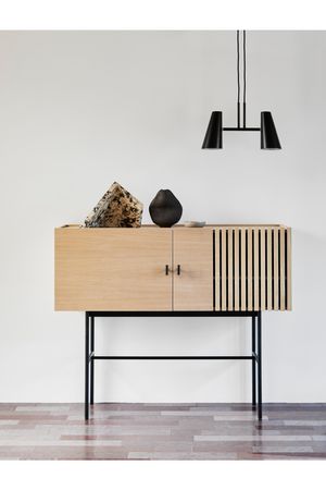 Industrial Black Pendant Lamp | WOUD Cono | OROA.com