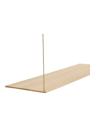 Solid Oak Modern Shelf | WOUD Stedge | OROA.com