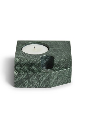 Marble Contemporary Candle Holder | WOUD Jeu De Dés 3 | OROA.com