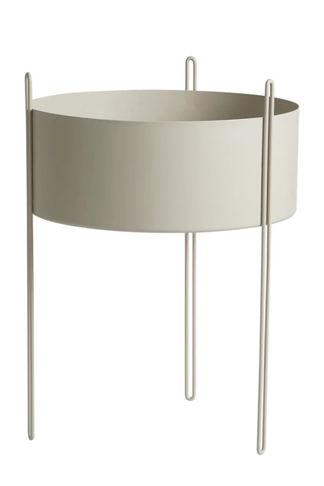 Painted Metal Planter L | WOUD Pidestall | OROA.com