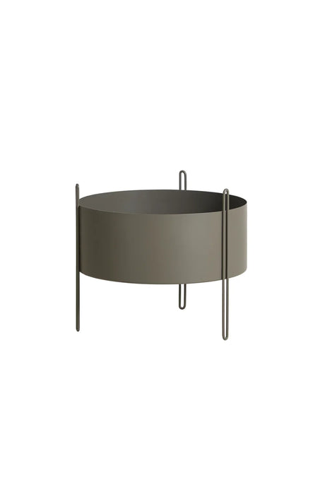 Painted Metal Planter M | WOUD Pidestall | OROA.com