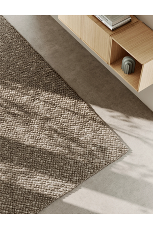 Wool Blend Area Rug 5'5 x 8 | WOUD Tact | OROA.com