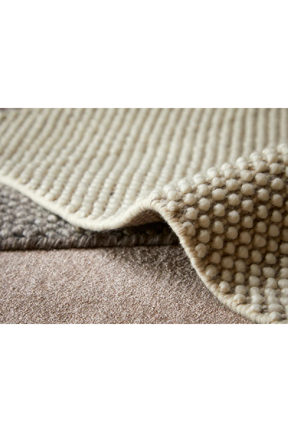 Wool Blend Area Rug 6'5 x 10 | WOUD Tact | OROA.com