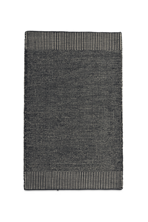 Gray Woven Area Rug | WOUD Rombo | OROA.com