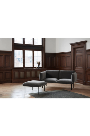 Gray Woven Area Rug | WOUD Rombo | OROA.com