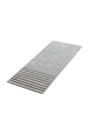 Gray Wool Area Rug | WOUD Kyoto | OROA.com