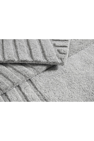 Gray Wool Area Rug | WOUD Kyoto | OROA.com