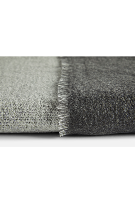 Merino Wool Woven Throw | WOUD Double | OROA.com