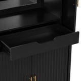 4-Door U-Style Wine Cabinet | OROA