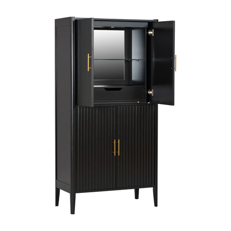4-Door U-Style Wine Cabinet | OROA