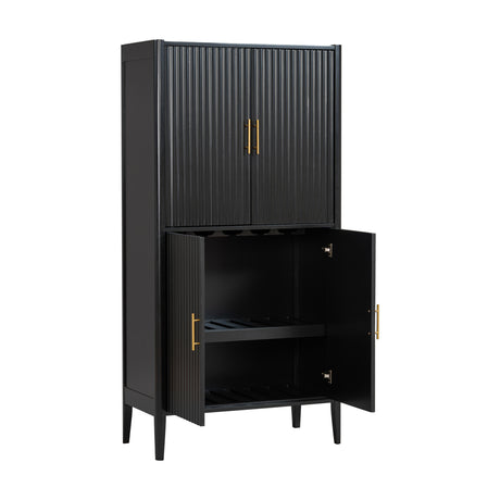 4-Door U-Style Wine Cabinet | OROA