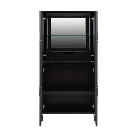 4-Door U-Style Wine Cabinet | OROA