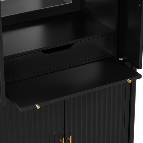4-Door U-Style Wine Cabinet | OROA