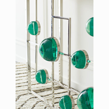 Marble Fretwork Console Table | Jonathan Adler Globo | Oroa.com