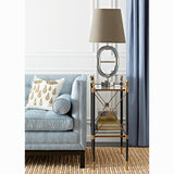 Two-Tier Glass Side Table | Jonathan Adler Rider | Oroa.com