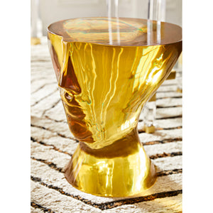 Orange Acrylic Accent Table | Jonathan Adler Giuliette | Oroa.com