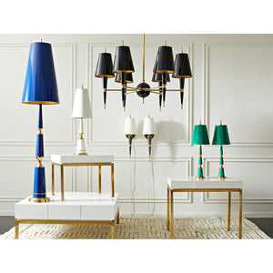 Brass Accent Lacquered Buffet Lamp | Jonathan Adler Versailles | Oroa.com