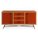 Rattan Peel Orange Sideboard | Jonathan Adler Wellington | Oroa.com